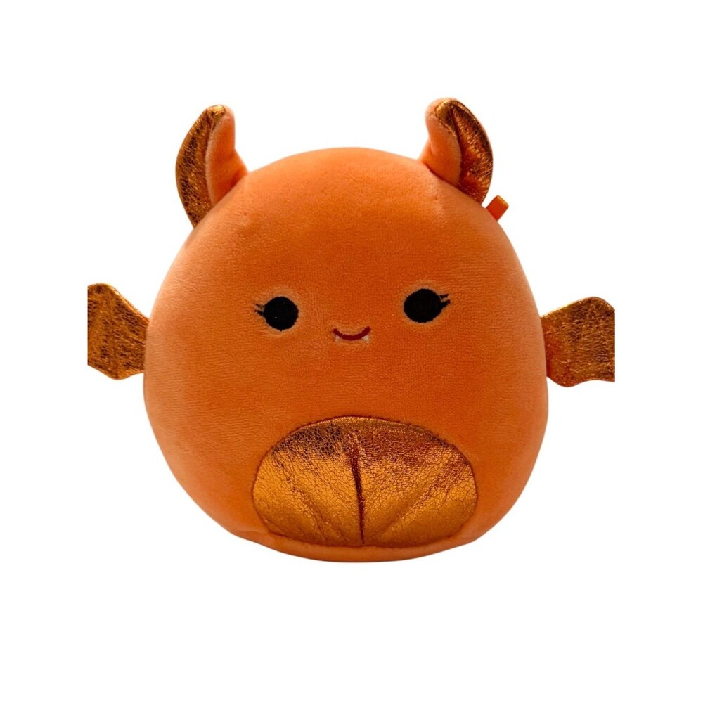 Squishmallows Tangie the Orange Bat 5” Halloween Plushie Collectible NWOT